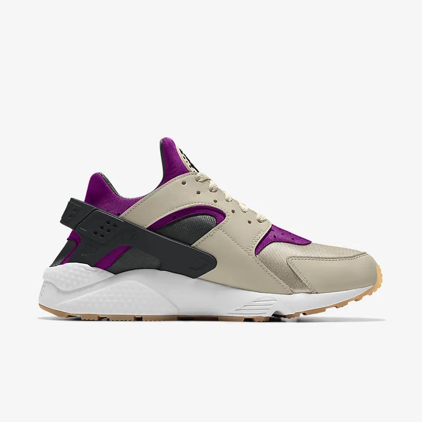 Giày Nike Air Huarache By You Nữ Tím Đen